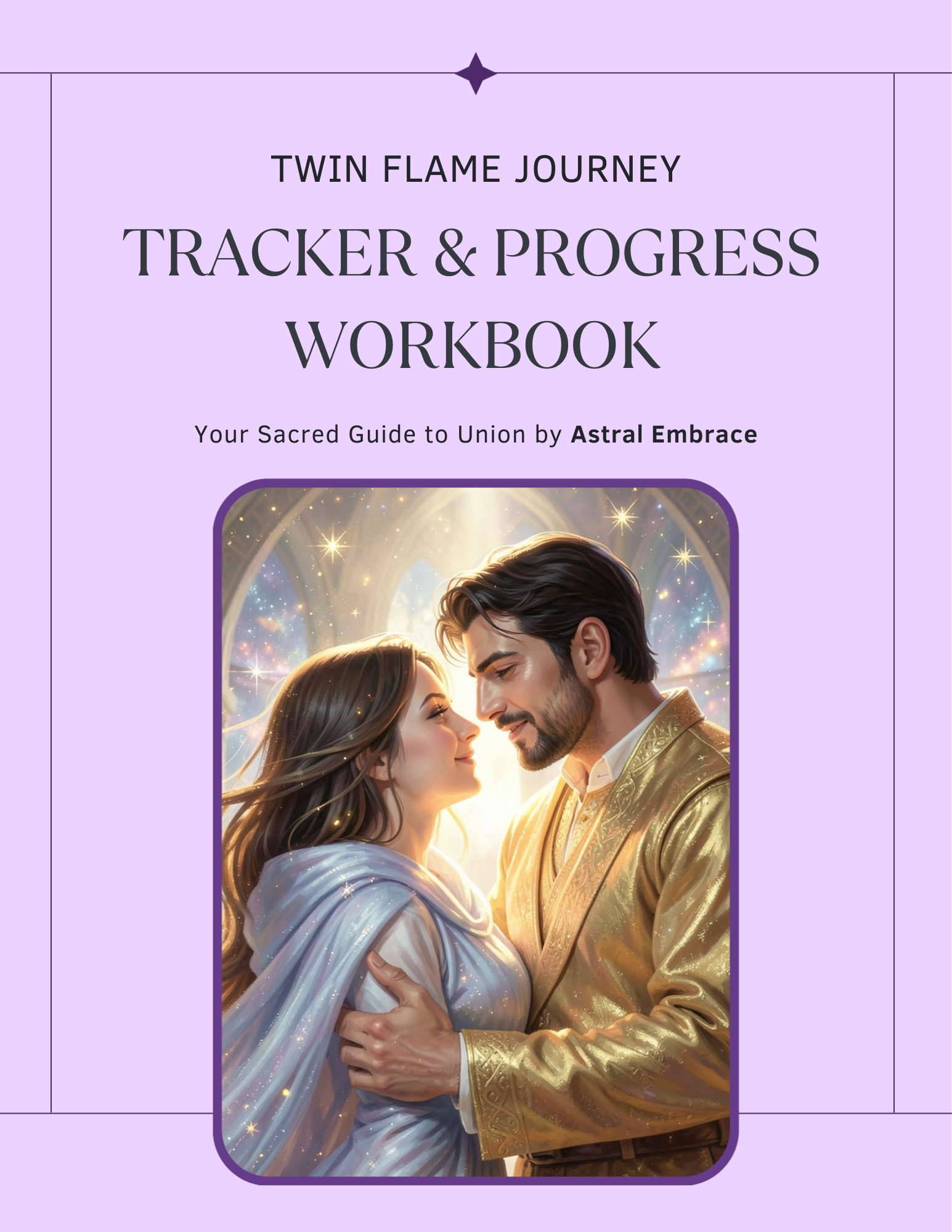 Twin Flame Journey Tracker & Progress Workbook - 39-Page PDF System